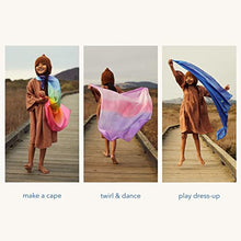 Load image into Gallery viewer, Sarah&#39;s Silks Set of 5 Enchanted Playsilks - 100% Silk Play Scarves for Kids and Toddlers | Bright Colored 35&quot; Large Square Scarves Perfect for Dance, Imaginative and Pretend Play
