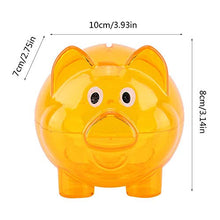 Load image into Gallery viewer, Yencoly Pig Bank Pig Bank Toy Birthday Gift Creative Money Box,Cute Creative Color Pig Pig Bank Birthday Gift Pig Bank Toy Creative Money Box(Orange)
