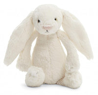 Jellycat Bashful Cream Bunny Stuffed Animal, Large, 15 inches