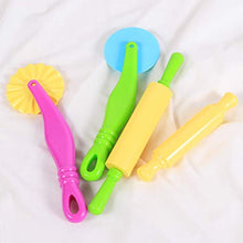 Load image into Gallery viewer, YOMIUP Play Doh Kits 20pcs Smart Dough Tools with 5pcs Extruder Tools (Random Color)
