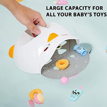 Load image into Gallery viewer, Coxy Baby Bath Toy Storage and Organizer for Kids, Tub Toy Holder, Hanging Bath Toy Basket for Toddlers (Boys &amp; Girls)

