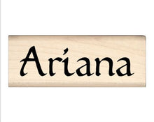 Load image into Gallery viewer, Stamps by Impression Ariana Name Rubber Stamp
