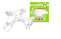 Aircraft Plane Foam Flyer with Paint and Brush Craft Kit (Shark)