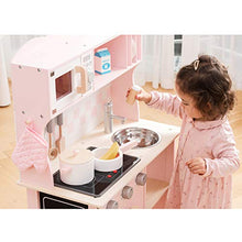 Load image into Gallery viewer, New Classic Toys 11067 Kitchenette-Modern-Electric Cooking-Pink
