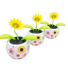 Load image into Gallery viewer, Solar Powered Dancing Flowers Dashboard Dancing Flowers in Colorful Pots Solar Flower Toy Swinging Dancer Toy for Car Dashboard Office Desk Home Decor
