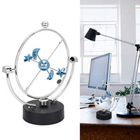 Wosune Perpetual Motion Decoration, Desk Decor Toy Perpetual Motion Toy Home Decoration Gift Decompression Toy for Friends for Office Desk
