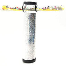 Load image into Gallery viewer, Star Magic Glitter Wand Kaleidoscope 7 Inches - Continuous Movement Kaleidoscope,Liquid Motion Kaleidoscope,Liquid-Glitter Filled Wands Kaleidoscope (Silver)
