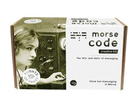 Flights of Fancy 85807 Morse Code Creative Kit, Brown, White