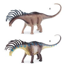 Load image into Gallery viewer, MONLEYTA 1 Piece Dinosaur Toys Realistic Bajadasaurus Figures Toddler Model Toys Jurassic Decoration for Kids PVC Animal Dino A
