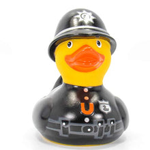 Load image into Gallery viewer, Constable (British Police) Rubber Duck Bath Toys by Bud Ducks | Elegant Gift Packaging - &quot;Ello, Ello, Ello!
