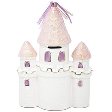 Load image into Gallery viewer, Hapinest Ceramic Princess Castle Piggy Bank for Girls
