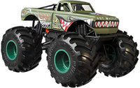 Hot Wheels Monster Trucks Milk V8 Bomber die-cast 1:24 Scale Vehicle with Giant Wheels for Kids Age 3 to 8 Years Old Great Gift Toy Trucks Large Scales