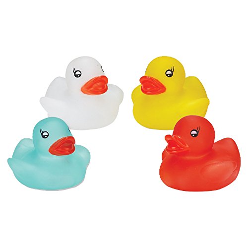 Scholastic Squeeze Ducks Toy, 4 Count