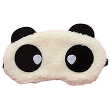 Load image into Gallery viewer, JQWGYGEFQD Cute Panda face Eye Travel Sleep mask Sleep Shade Cover upholstered Seating Put Song Sili Halloween Party Rubber Latex Animal mask, Novel Ha ( Color : D-1 )
