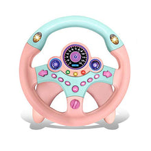 Load image into Gallery viewer, Kids Electric Early Education Simulation Steering Wheel Toy Multifunctional High Simulation Car Driving Toy with Music and Light Pretend Driving Toy for Boys and Girls
