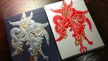 Load image into Gallery viewer, MJM Sumi Kitsune Tale Teller (Craft Letterpressed Tuck) Playing Cards by Card Experiment
