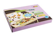 Load image into Gallery viewer, Lewo Wooden Educational Toys Magnetic Art Easel Animals Wooden Puzzles Games for Kids
