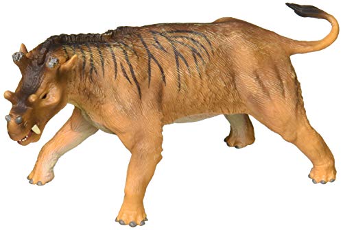 Collecta Prehistoric Life Uintatherium Deluxe (1:20 Scale) Vinyl Toy Dinosaur Figure