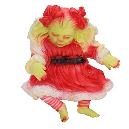 eecoo Christmas Simulated Cartoon Doll Latex Baby Toy for Kid Toddler Boys Girls Gift Decoration to Introduce The Children to Christmas Customs (Girls)