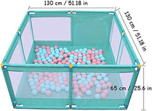 Load image into Gallery viewer, Portable Cute Boby Play Fence Children&#39;s Ball Pit, Indoor and Outdoor Ball Game Pool Children&#39;s Toys Game Tent Green/Red (Excluding The Ball),Green
