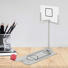 Load image into Gallery viewer, Agatige Mini Basketball Hoop Desk Toy, Basketball Board Game Office Desktop Decoration Ornament for Basketball Lovers
