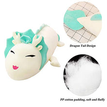Load image into Gallery viewer, Hofun4U Dragon Plush Pillow, Dragon Stuffed Animals Doll Toy, Soft Giant Dragon Pillow Home Decoration Christmas Birthday Gift for Adults Kids Girls Boys (34 Inches,White)
