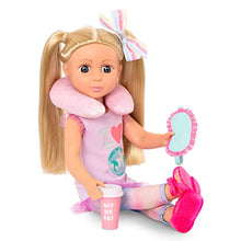 Load image into Gallery viewer, Glitter Girls - Percy14-inch Poseable Fashion Doll with Travel Accessories &amp; Camera - Blonde Hair &amp; Unique Purple Eyes - Dolls for Girls Age 3 &amp; Up
