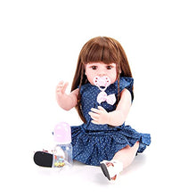 Load image into Gallery viewer, YANRU Lifelike Newborn Baby Dolls,22 Inch 55 cm Rebirth Doll Vinyl Silicone Handmade Soft Lifelike Baby Doll Gifts
