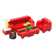 Load image into Gallery viewer, General Jim&#39;s Building Blocks Toy Bricks House Furniture Toy Set for Bedroom Living Room &amp; Dining Room for City Street Houses Or Other Building Projects
