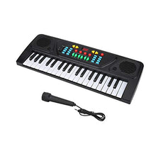 Load image into Gallery viewer, 37-Keys Portable Keyboard, Multifunctional Electronic Keyboard With Microphone, Kids Piano Keyboard for Kids Early Learning Educational Gift
