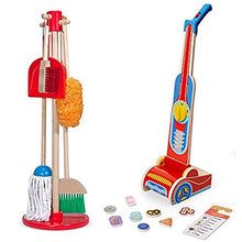Load image into Gallery viewer, Becker&#39;s School Supplies Melissa &amp; Doug Let&#39;s Play House! Housekeeping &amp; Vacuum Set
