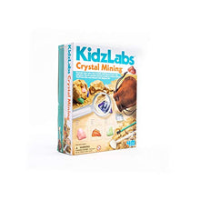 Load image into Gallery viewer, 4M Kidzlabs Crystal Mining Kit - DIY Geology Science Dig Excavate Gemstones Minerals - STEM Toys Gift for Kids &amp; Teens, Boys &amp; Girls

