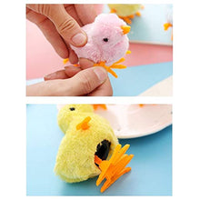 Load image into Gallery viewer, Dreamm 6 Pack Wind-Up Jumping Toys Plush Chicks Bunny Chicken Easter Toys,Classroom Prizes Party Favors Birthday Gift for Kids
