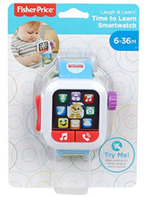 Load image into Gallery viewer, Fisher-Price GJW17 Laugh &amp; Learn Time to Learn Smartwatch, Musical Baby Toy, Multicolor
