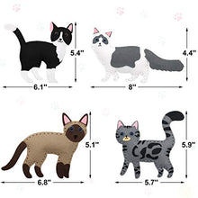 Load image into Gallery viewer, CiyvoLyeen Kitten Craft Kit Kids DIY Crafting and Sewing Set Kitty Cat Stuffed Animal Felt Plushies for Girls and Boys Educational Beginners Sewing Gift Ideas
