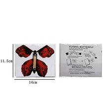 Load image into Gallery viewer, Tsorryen 5pieces Magic Flying in The Book Butterfly Rubber Band Powered Wind Up Butterfly
