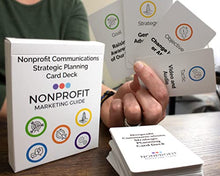 Load image into Gallery viewer, Nonprofit Communications Strategic Planning Card Deck
