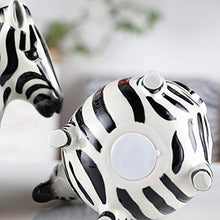 Load image into Gallery viewer, WPBOY Money Bank Ceramic Zebra-Shaped Piggy Bank, Creative and Personalized Piggy Bank for Decorating The Living Room, Toys for Boys and Girls Saving Box (Size : Large)
