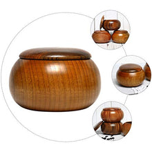 Load image into Gallery viewer, Cabilock Wooden Go Game Bowls Wood Storage Container Go Chess Game Bowl Jujube Bamboo Wood Go Game Stones Bowl for Go Game Stones Go Chess Set Go Game Pieces Holder
