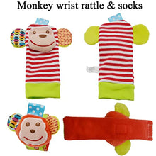 Load image into Gallery viewer, Baby Rattle Socks &amp; Wrist Rattles for Babies 0-6 Months, Baby Toys 0-3-6-12 Months, Foot Rattles Sock for Newborn Toys, Soft Infant Toys for Boy Girl Present Gift
