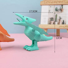 Load image into Gallery viewer, NUOBESTY 5pcs Wind-up Toys Dinosaur Model Toys Creative Plastic Pterosaur Toys for Toddler Children Indoor Parent-Child Toys Gift Random Color
