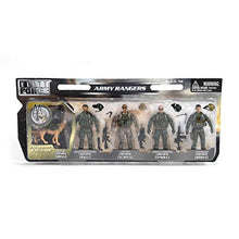 Load image into Gallery viewer, Sunny Days Entertainment Elite Force Army Rangers Action Figure 5 Pack with 14 Points of Articulation &amp; Bonus Figure
