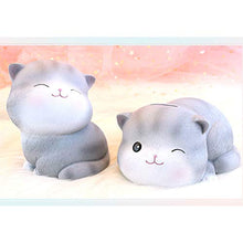 Load image into Gallery viewer, IMIKEYA Cute Cat Design Saving Pot Cartoon Coin Bank Resin Money Pot Small Change Container Adorable Birthday Gift for Home Shop Kids
