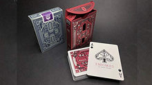 Load image into Gallery viewer, Murphy&#39;s Magic Supplies, Inc. Enigmas Puzzle Hunt (RED) Playing Cards
