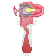 Load image into Gallery viewer, Battling Bey Burst Sparking Launcher and Grip , Battle Gyro Burst Grip and Light Sparking String Launcher Right Spin Top (Red)
