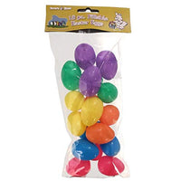 DollarItemDirect Easter Eggs Hot Colors 18 Pack 2 inches, Case of 48