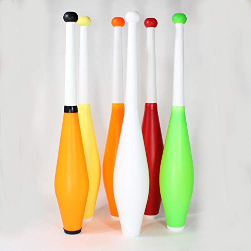Play PX4 Quantum Juggling Club - Flex Grip 215grams -UV Reactive Colors (Orange with White)