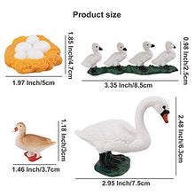 Load image into Gallery viewer, TOYMANY 16PCS Life Cycle of Goose White Swan Chicken Duck Farm Animals Figures, Plastic Safariology Growth Cycle Eggs Figurines Toy Kit School Project Cake Topper for Kids Toddlers

