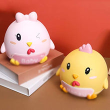Load image into Gallery viewer, ZNZN Piggy Bank Vinyl Piggy Bank Cute Piggy Bank Creative Chick Shape Coin Bank Children&#39;s Birthday Decoration (Yellow, Pink) Money Banks (Color : Yellow)

