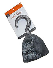 Load image into Gallery viewer, Hyde and Eek! Boutique - Youth Deluxe Gray Pirate Hook Costume Accessory
